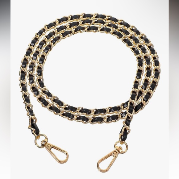 🆕 47 inch Leather Chain Straps for Women, Purse Chain Strap - Picture 1 of 8